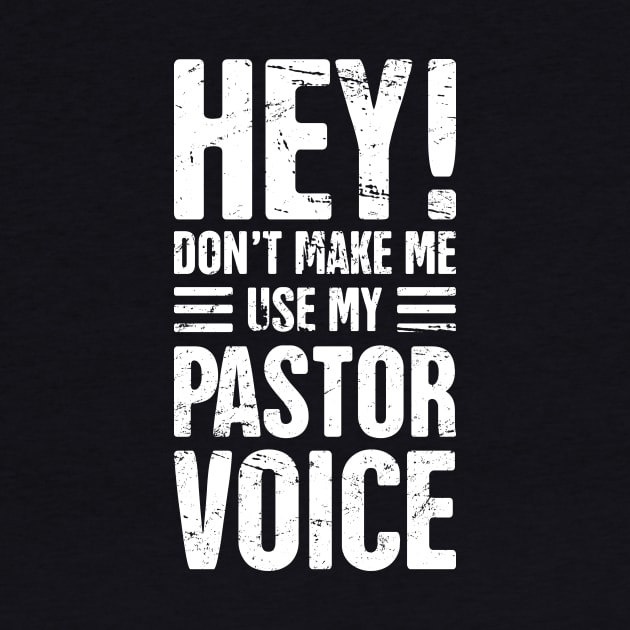 Pastor Voice | Funny Christian Pastor Quote by MeatMan